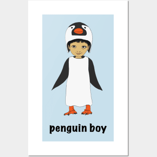 Penguin boy Posters and Art